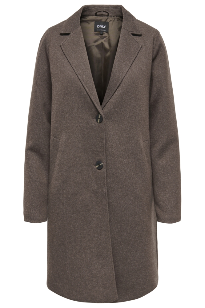 ONLSEDONA CARRIE COAT OTW NOOS 15321862 HOT FUDGE/MELANGE